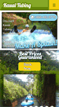 Mobile Screenshot of kauai-tubing.com